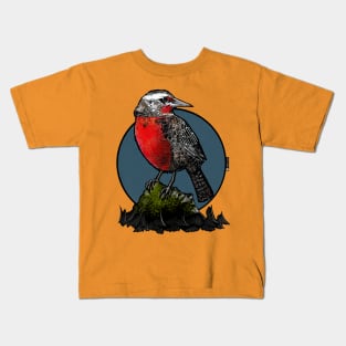 Long-tailed Meadowlark Kids T-Shirt